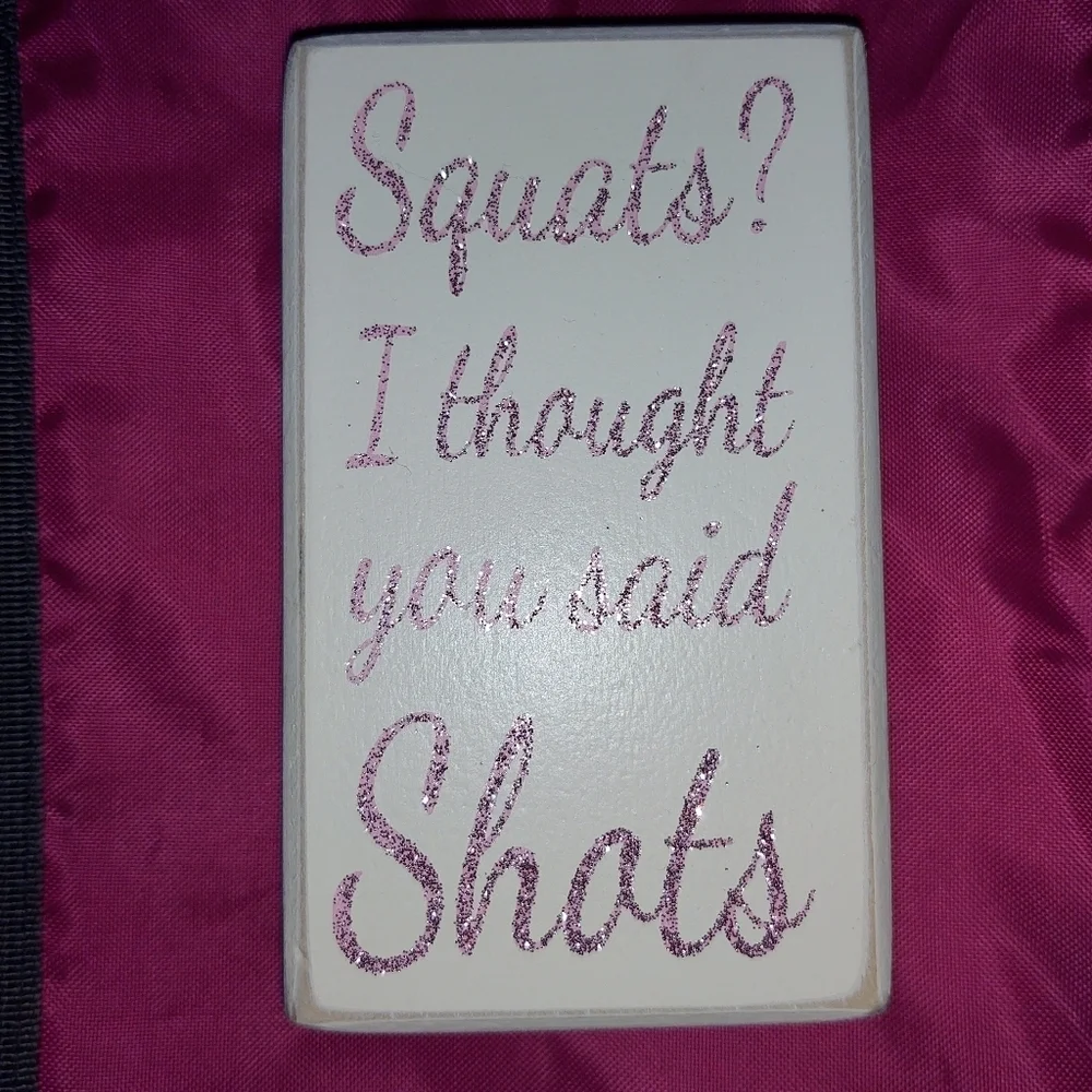 💥3/$20 Small Funny Wood Sign!